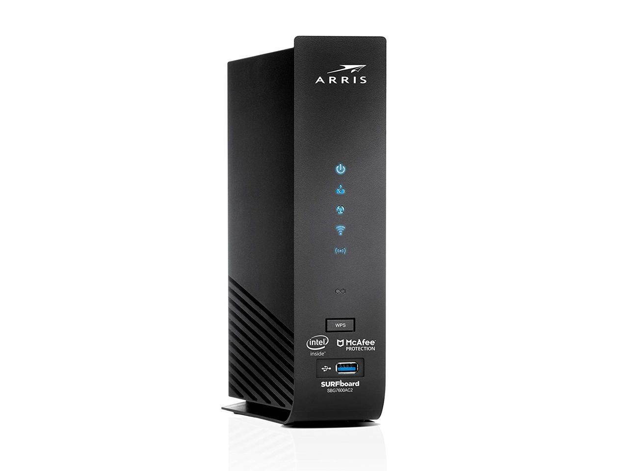 ARRIS SURFboard (32x8) Docsis 3.0 Cable Modem Plus AC2350 Dual Band Wi-Fi Router for Comcast Xfinity, Spectrum, Cox