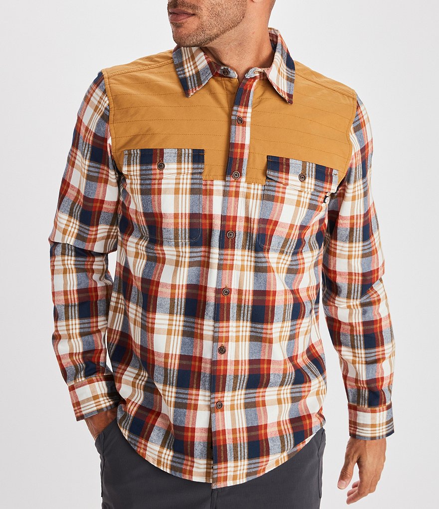 Marmot Needle Peak Midweight Flannel Performance Long-Sleeve Woven Recycled Materials Shirt