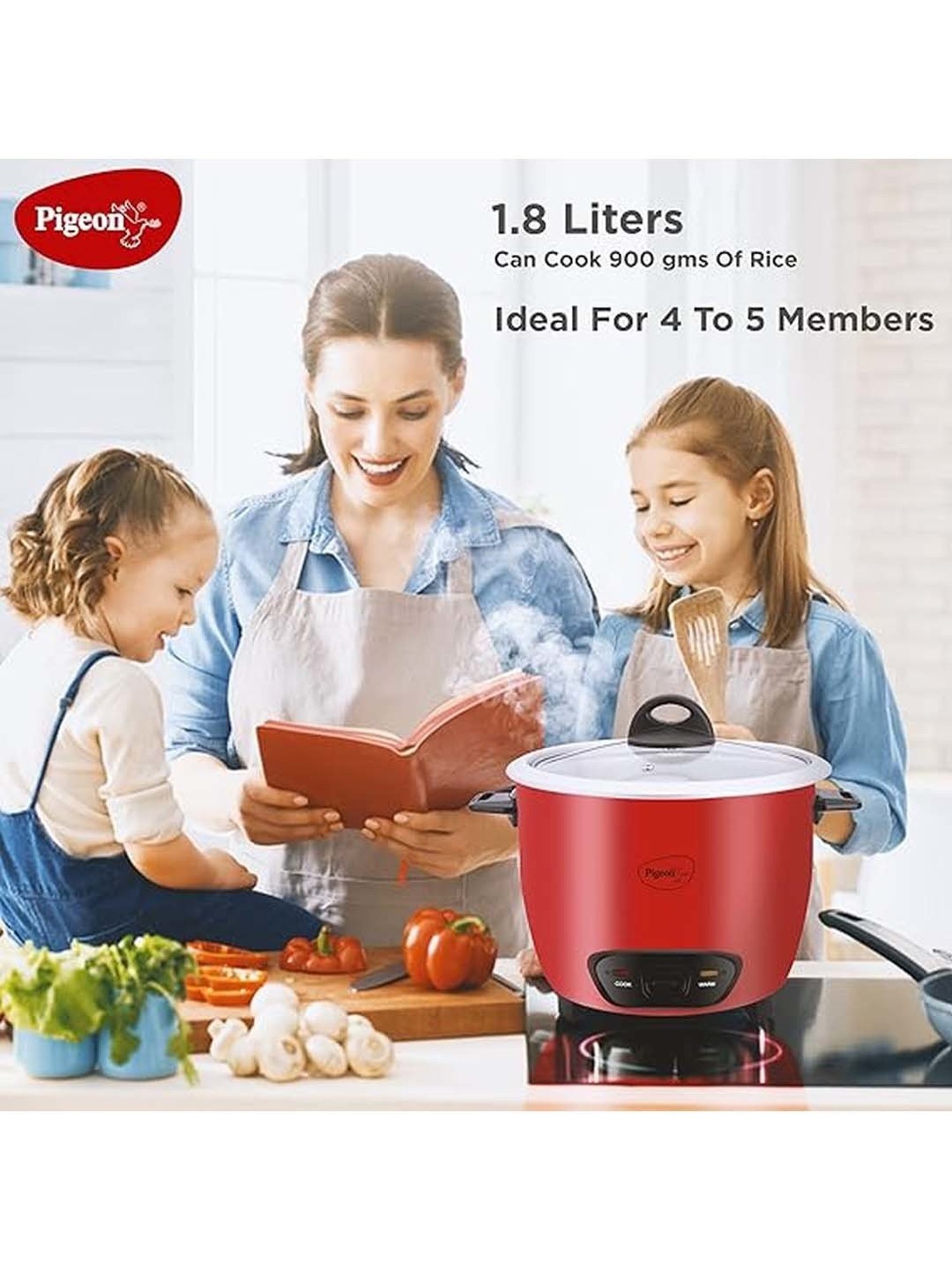 Pigeon 700W 1.8L Rice Cooker