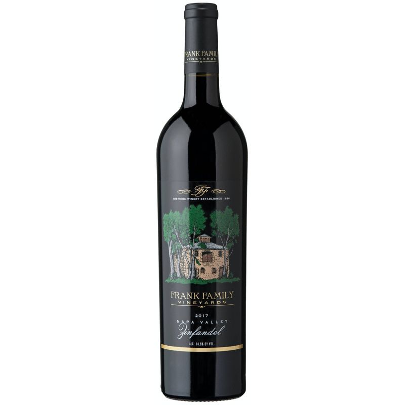 Frank Family Zinfandel Red Wine -  750ml Bottle
