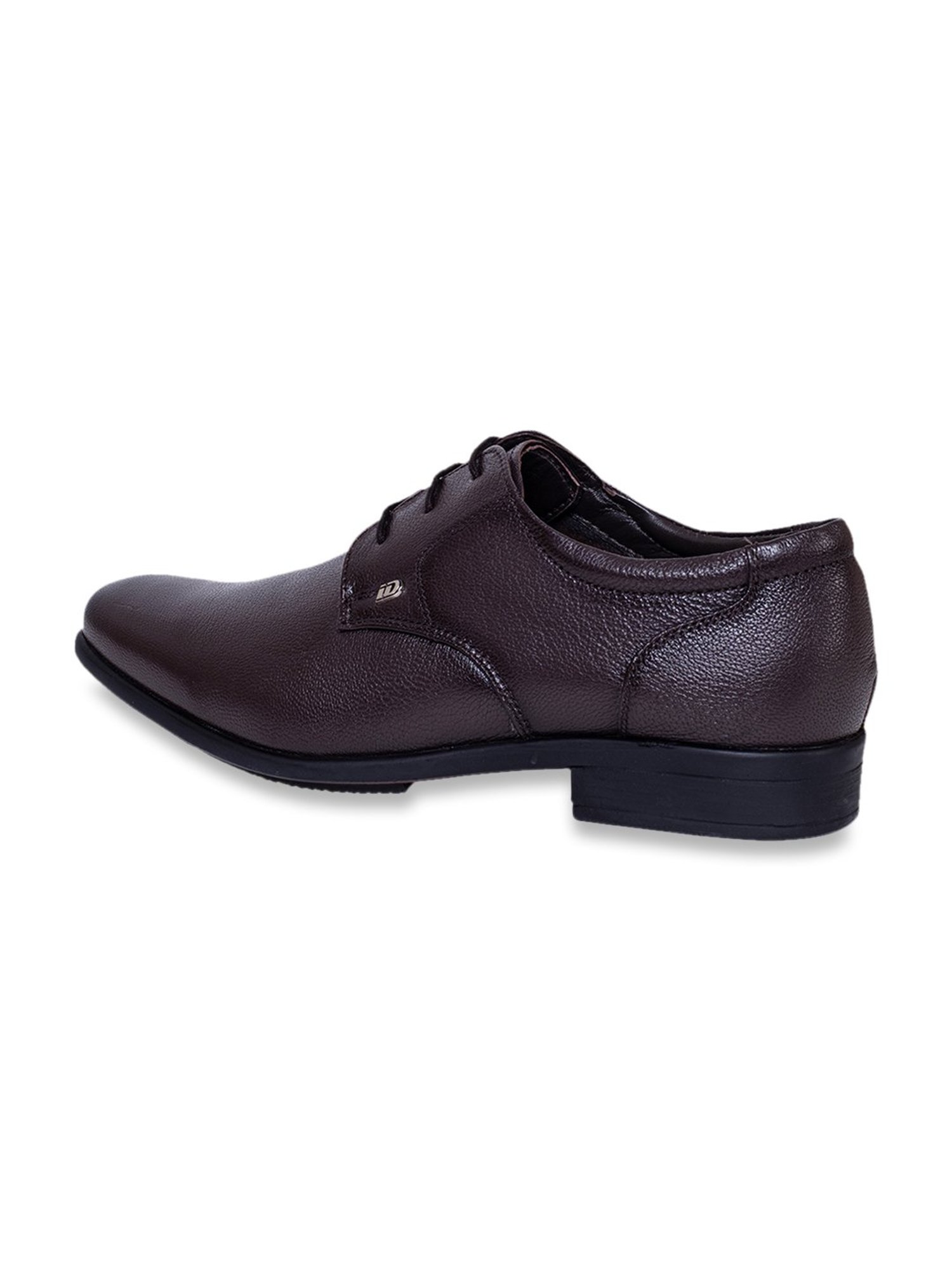 ID Men's Dark Brown Derby Shoes