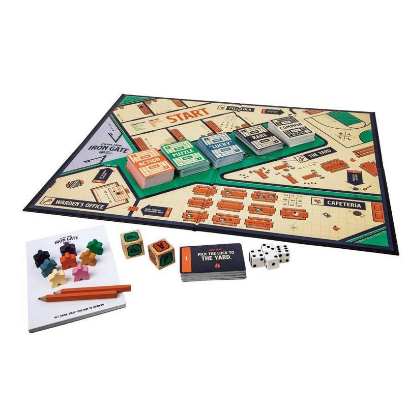 Pressman The Escape Game: Escape from Iron Gate Board Game