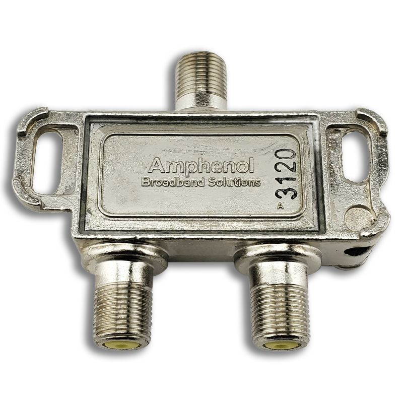 2 Way Extreme/Amphenol 1Ghz High Performance Coax Cable Splitter BDS102H 5 Pack