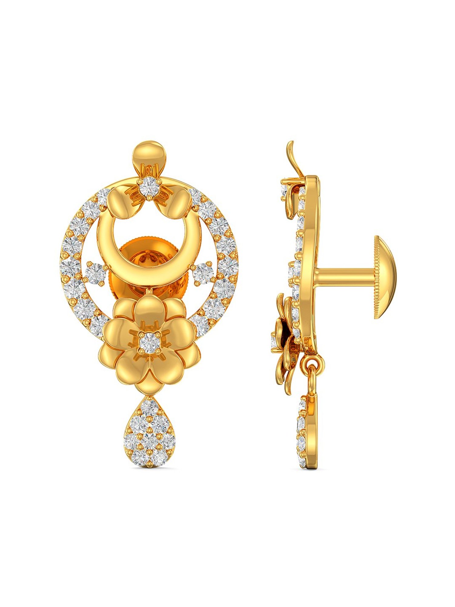 Joyalukkas 22 kt Gold Earrings
