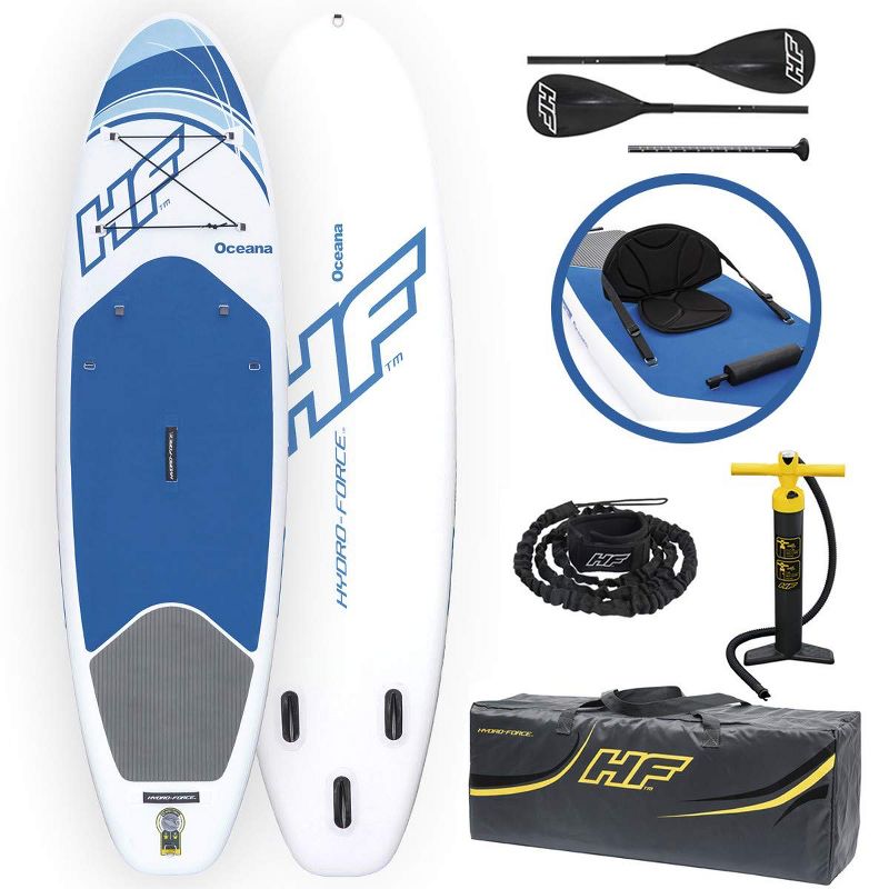 Bestway Hydro Force Inflatable 10 Foot Oceana SUP Stand Up Lake Paddle Board