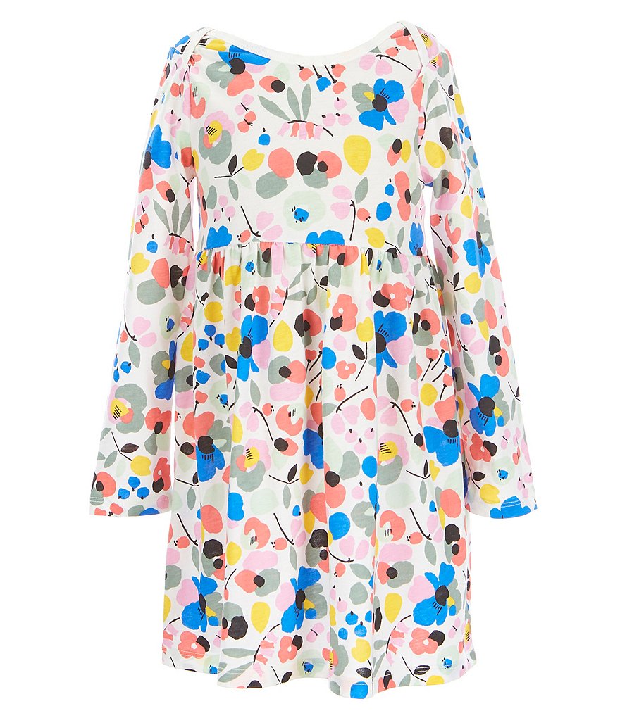 Tea Collection Little Girls 2-6 Long Sleeve Pocket Dress