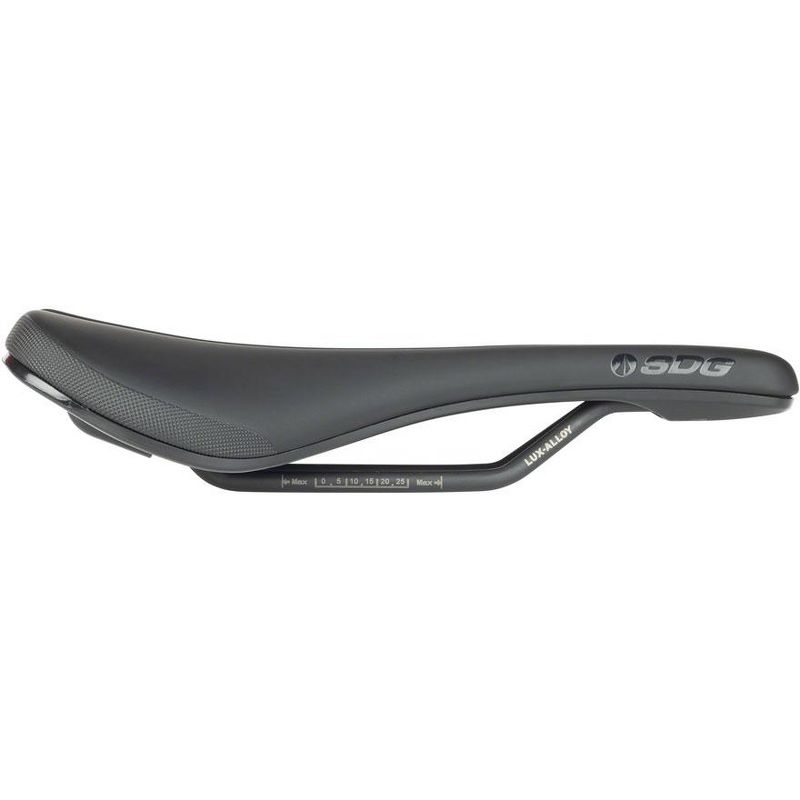 SDG Bel-Air V3 Saddle - Black/Black Rail Material: Lux