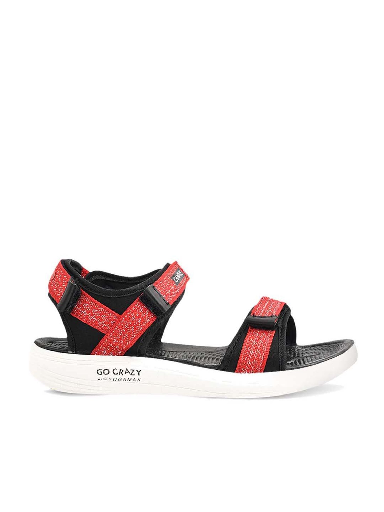 Campus Women's Red Floater Sandals