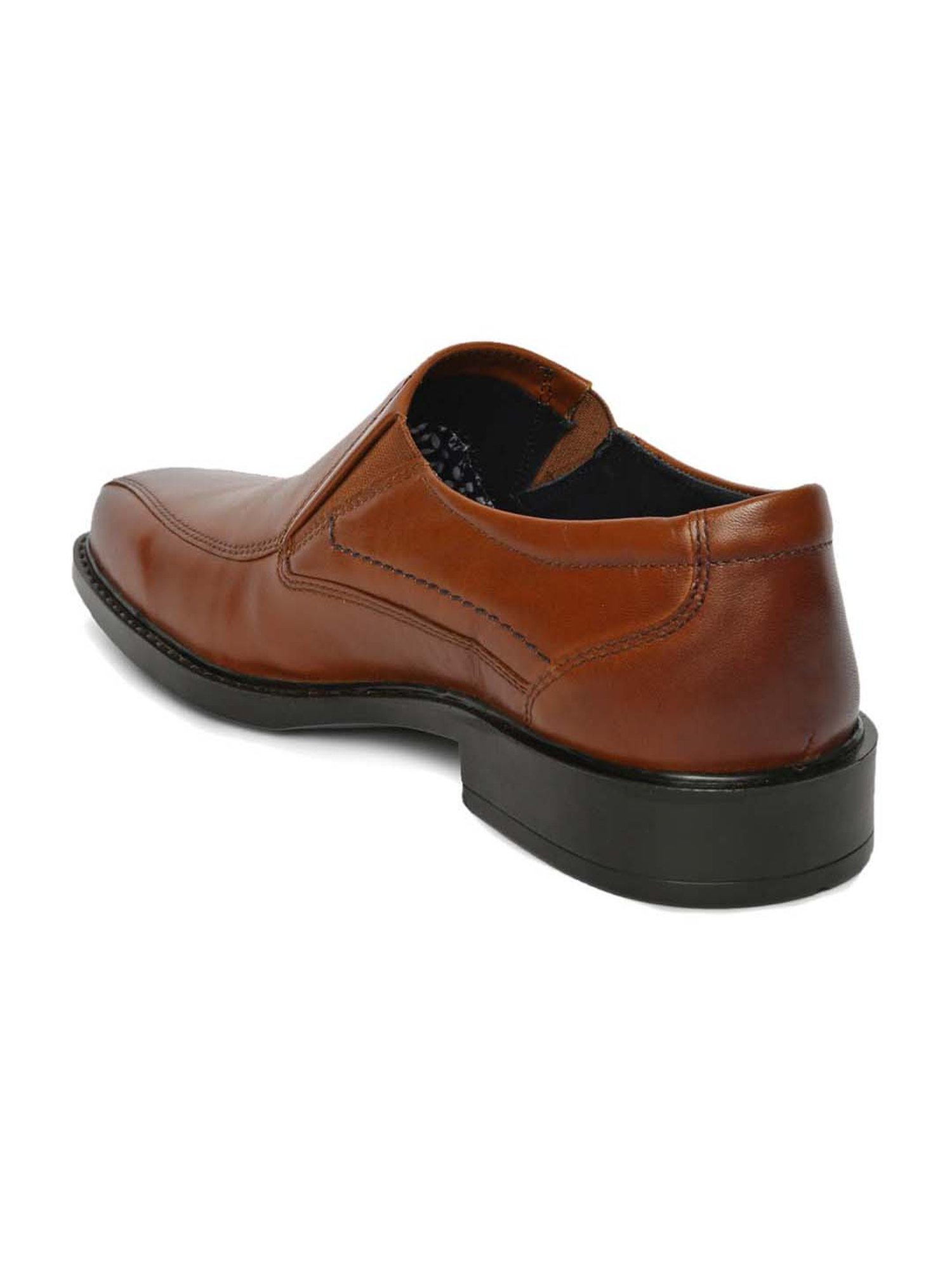 Gabicci Men's Tan Formal Slip-Ons