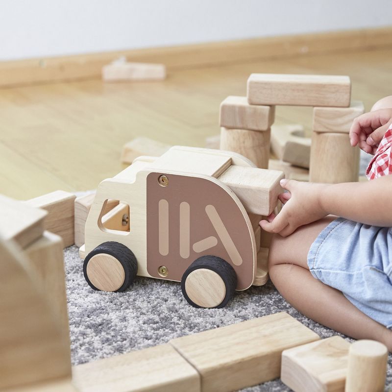 Guidecraft Wooden Garbage Truck