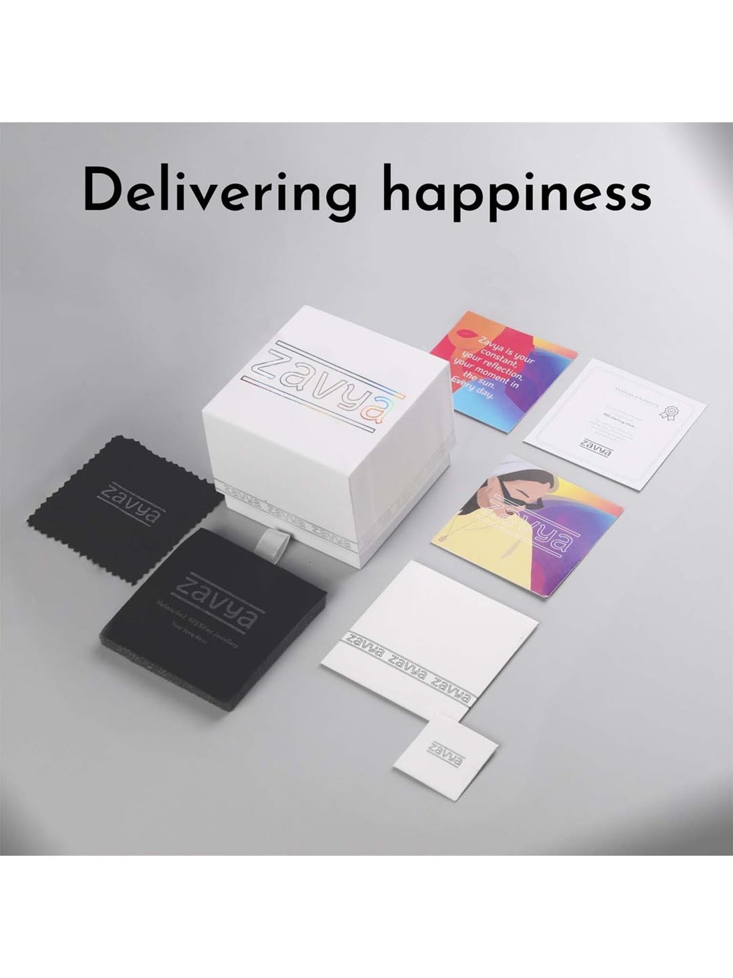 Zavya 92.5 Sterling Silver Anklet for Women in Rhodium-Plating