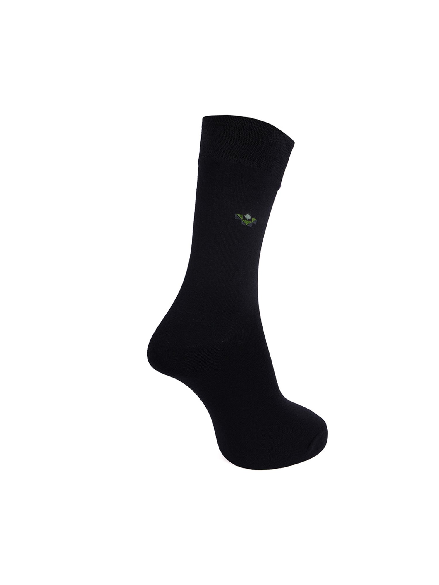 Dollar Navy Full Length Socks (Pack of 3)