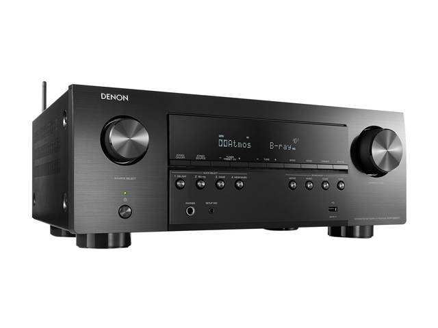 Denon AVR-S540BT 5.2 Channel 4K Ultra HD AV Receiver with Bluetooth