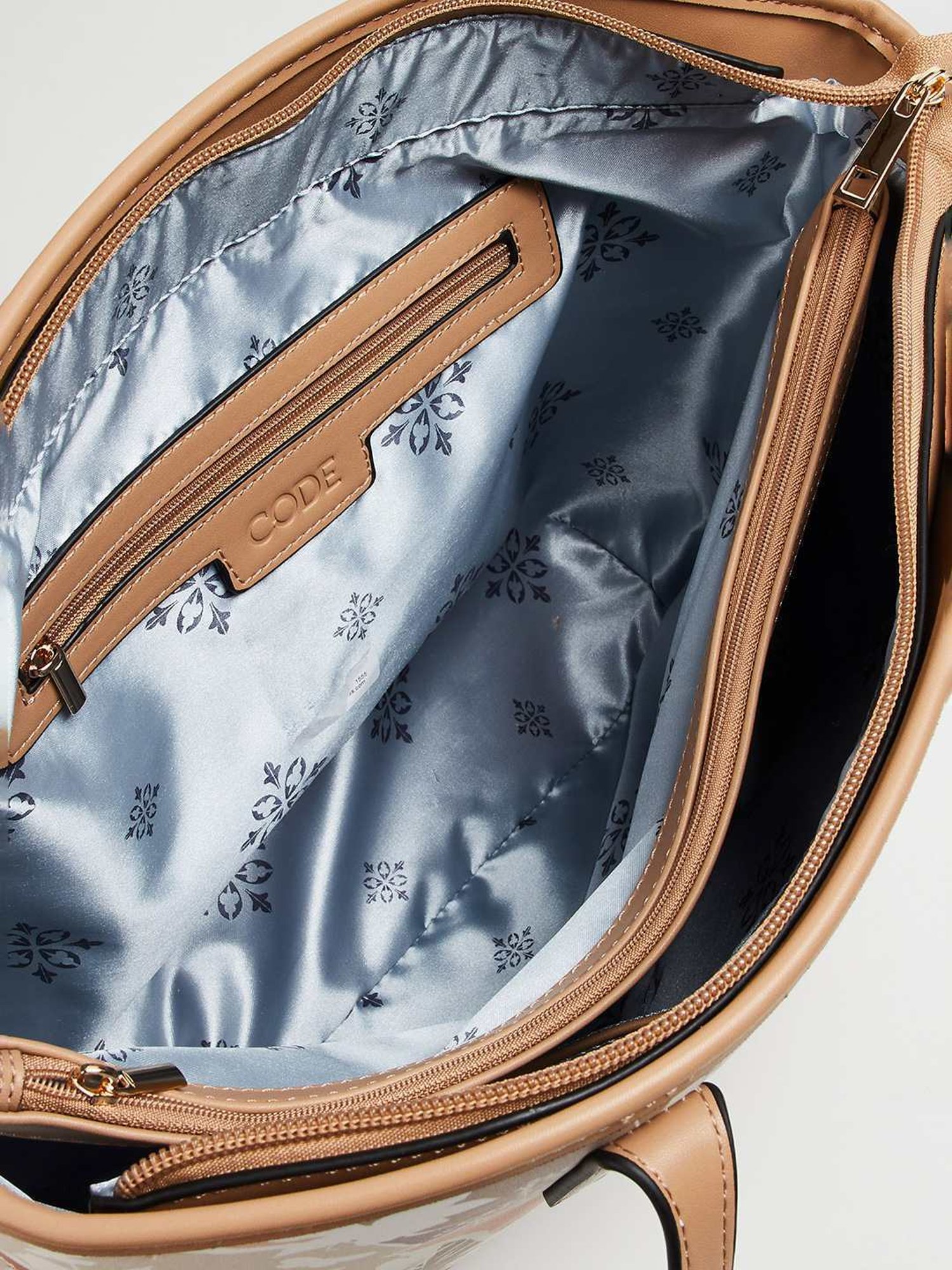 Code by Lifestyle Multicolor Printed Shoulder Handbag