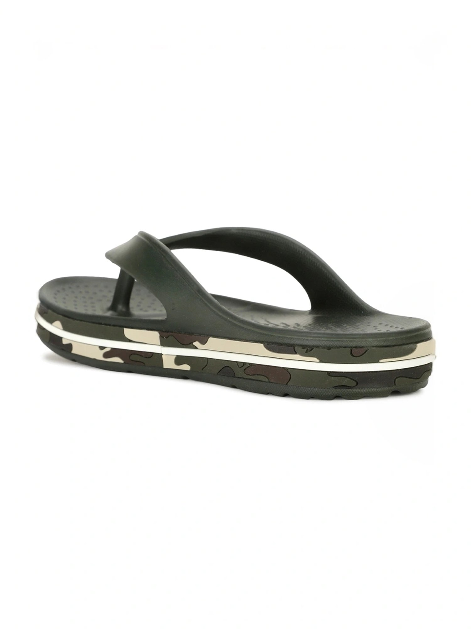 Floatz by Bata Men's TH 2.0 E 24 Olive Flip Flops