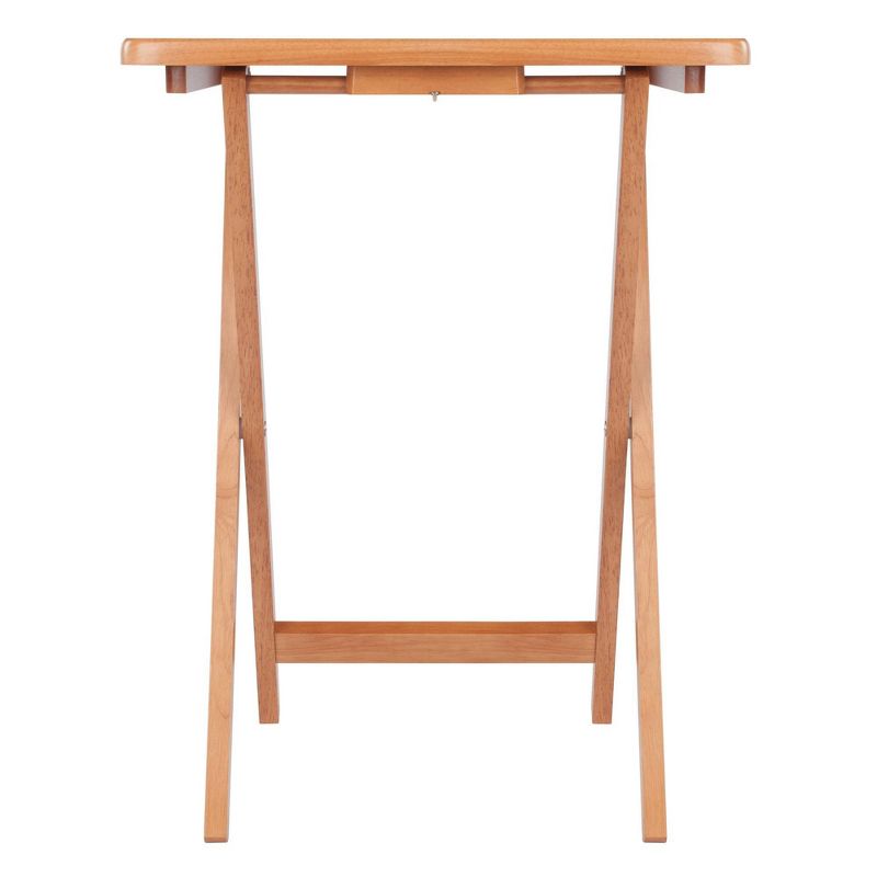 5pc Tray Table Set White - Flora Home