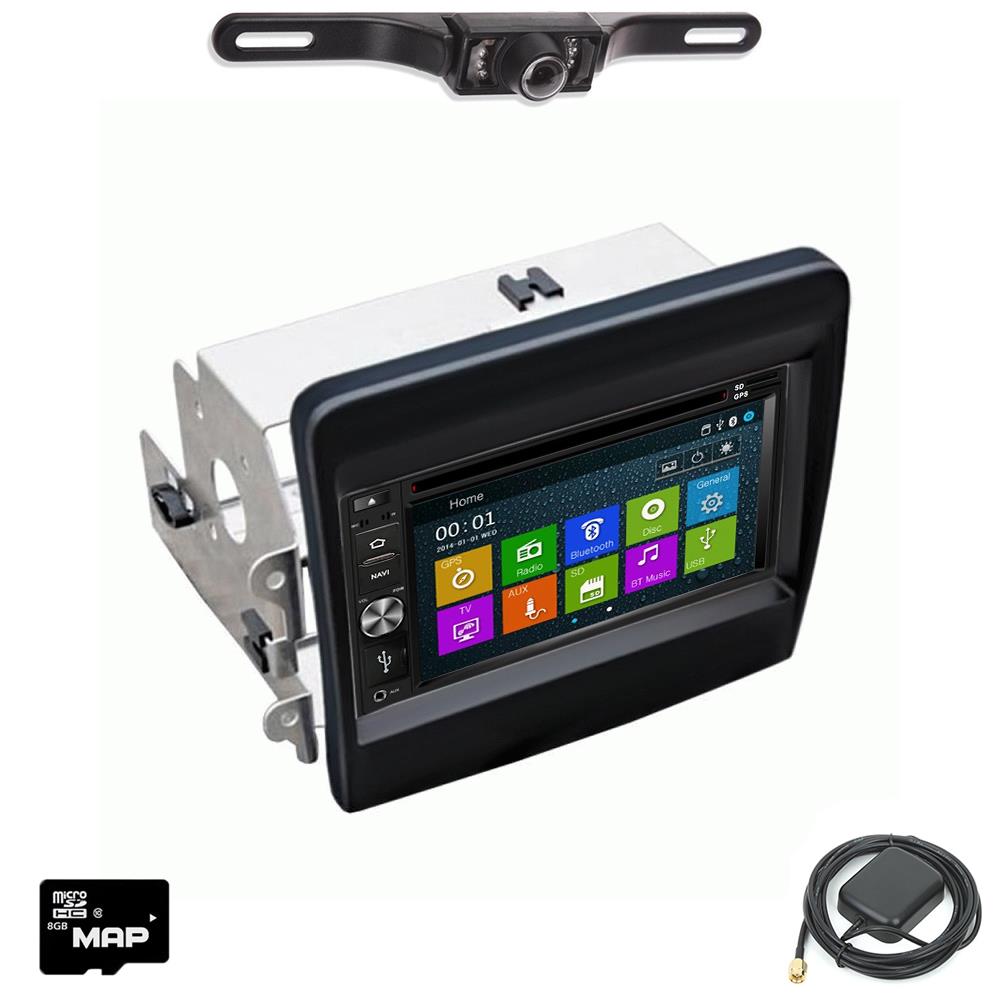 Otto Navi In Dash Navigation System DVD GPS Navigation Multimedia Radio and Dash Kit for Porche Cayman 981 with back up camera and extra