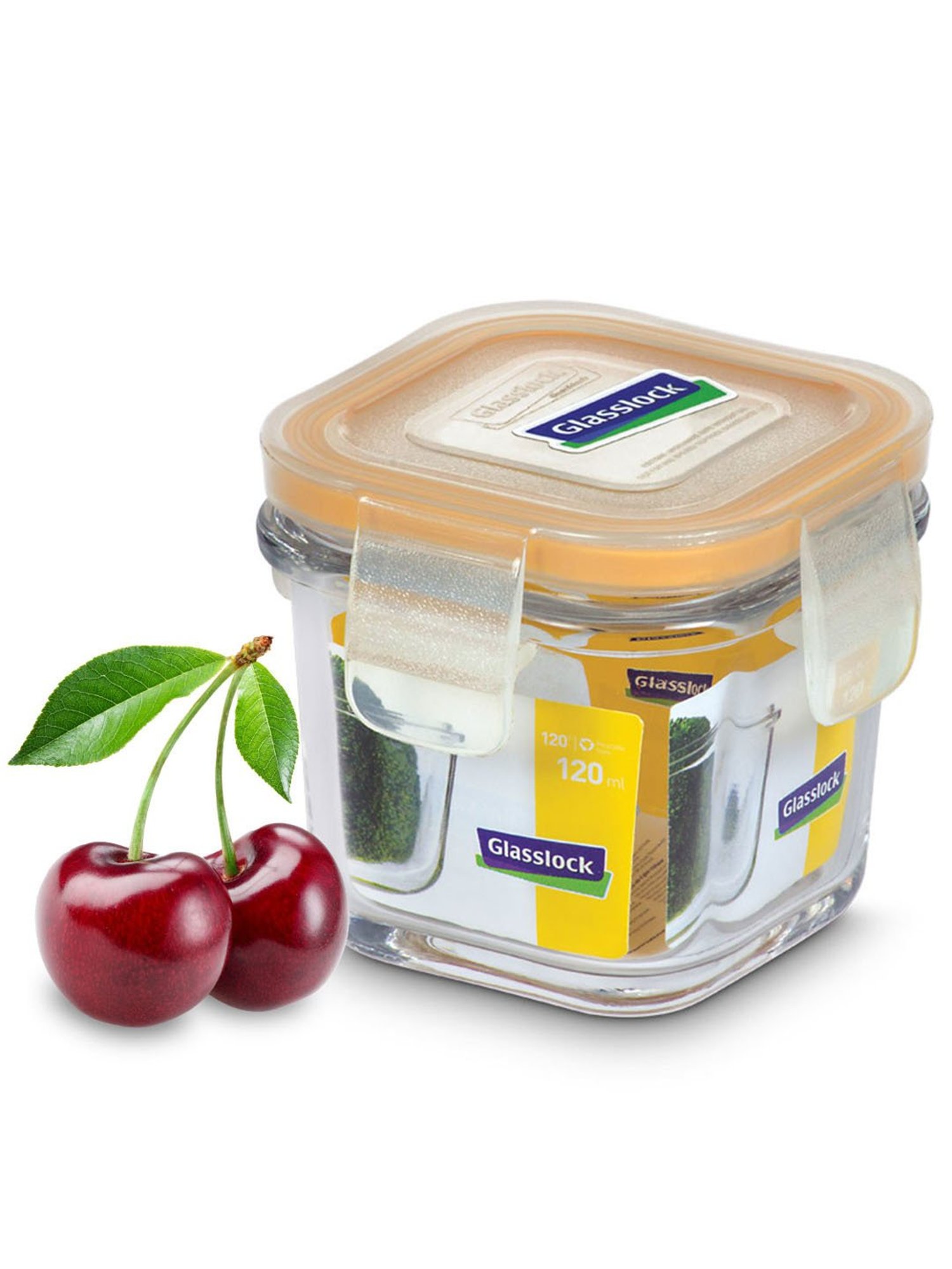 Glasslock Transparent Glass 120 ml Jars and Container