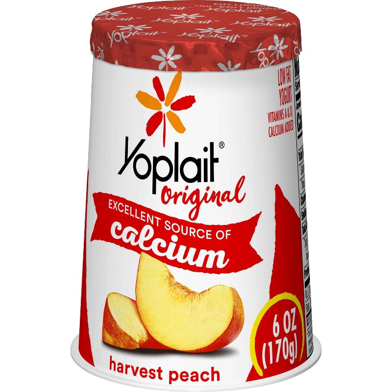 Yoplait Original Harvest Peach Yogurt - 6oz