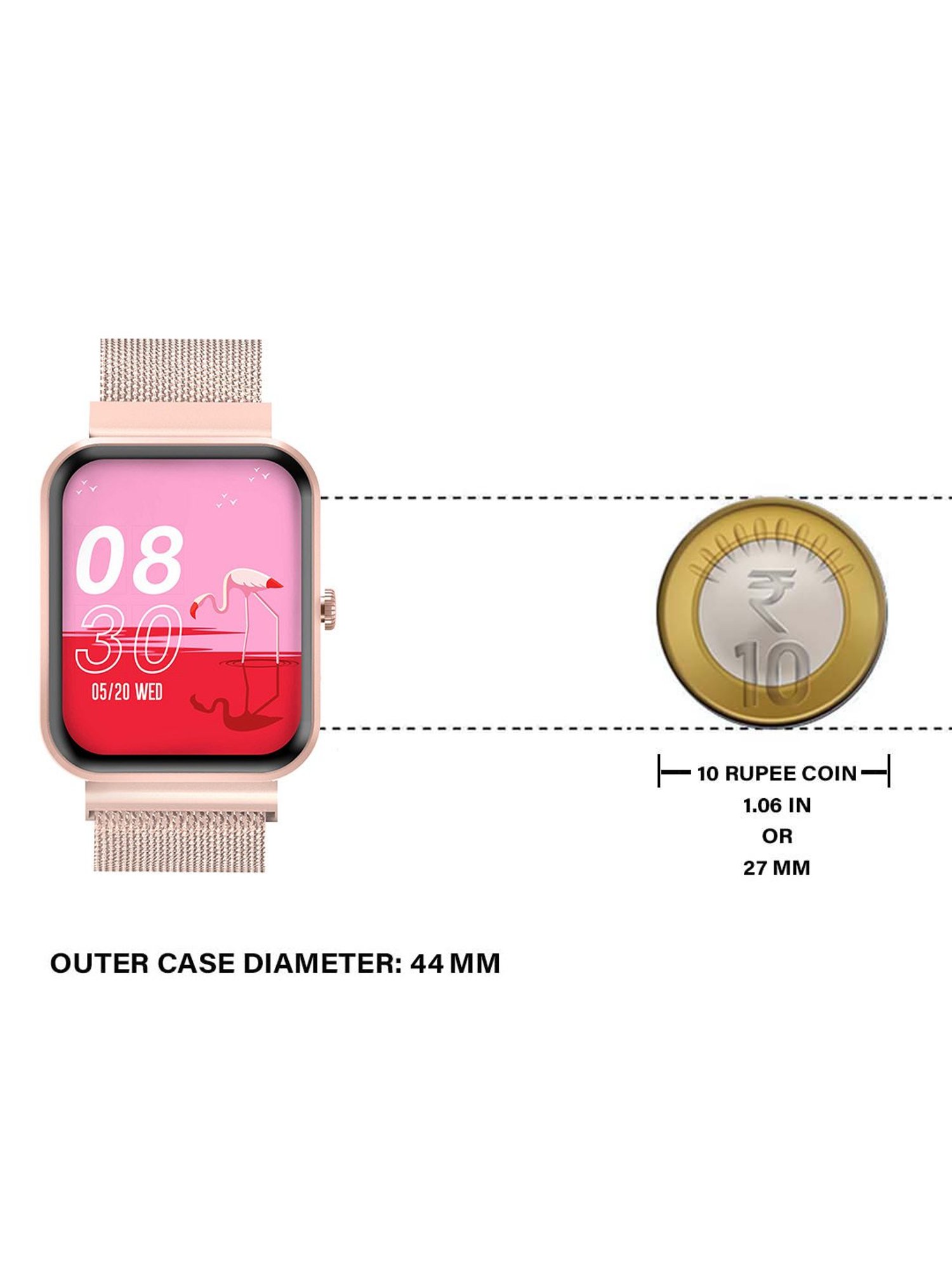 Helix TW0HXW605T Metal fit 4.0 Unisex Smartwatch