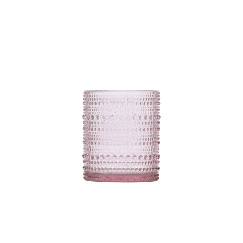 4pk Embossed Glass Drinkware Tall - Hearth & Hand™ with Magnolia