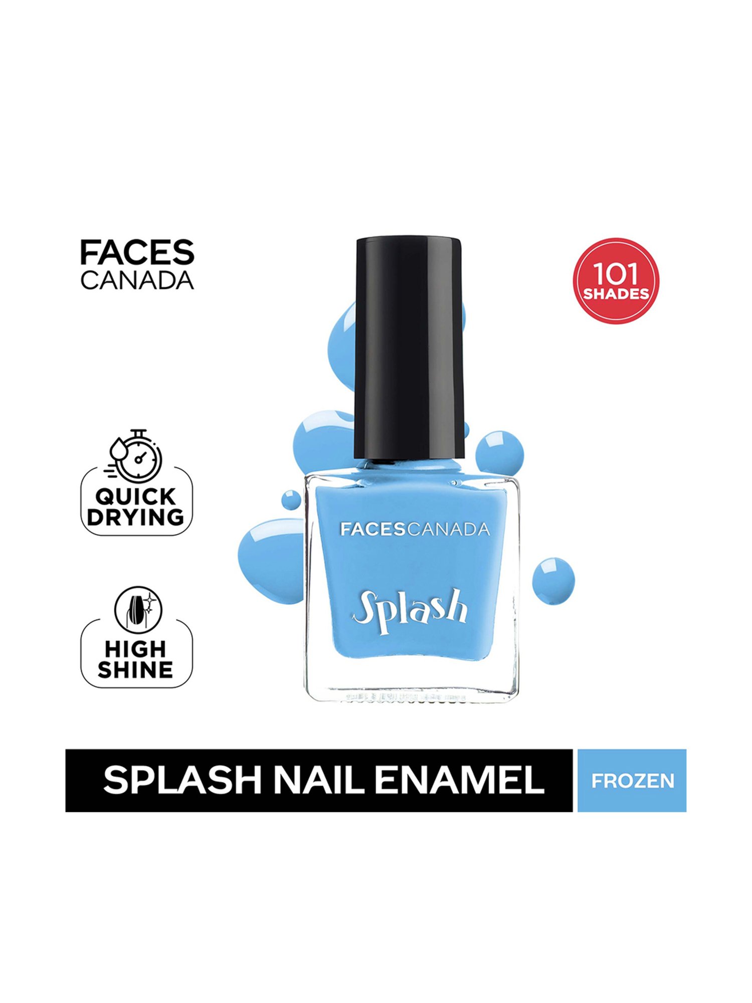 Faces Canada Splash Nail Combo - Pack of 3