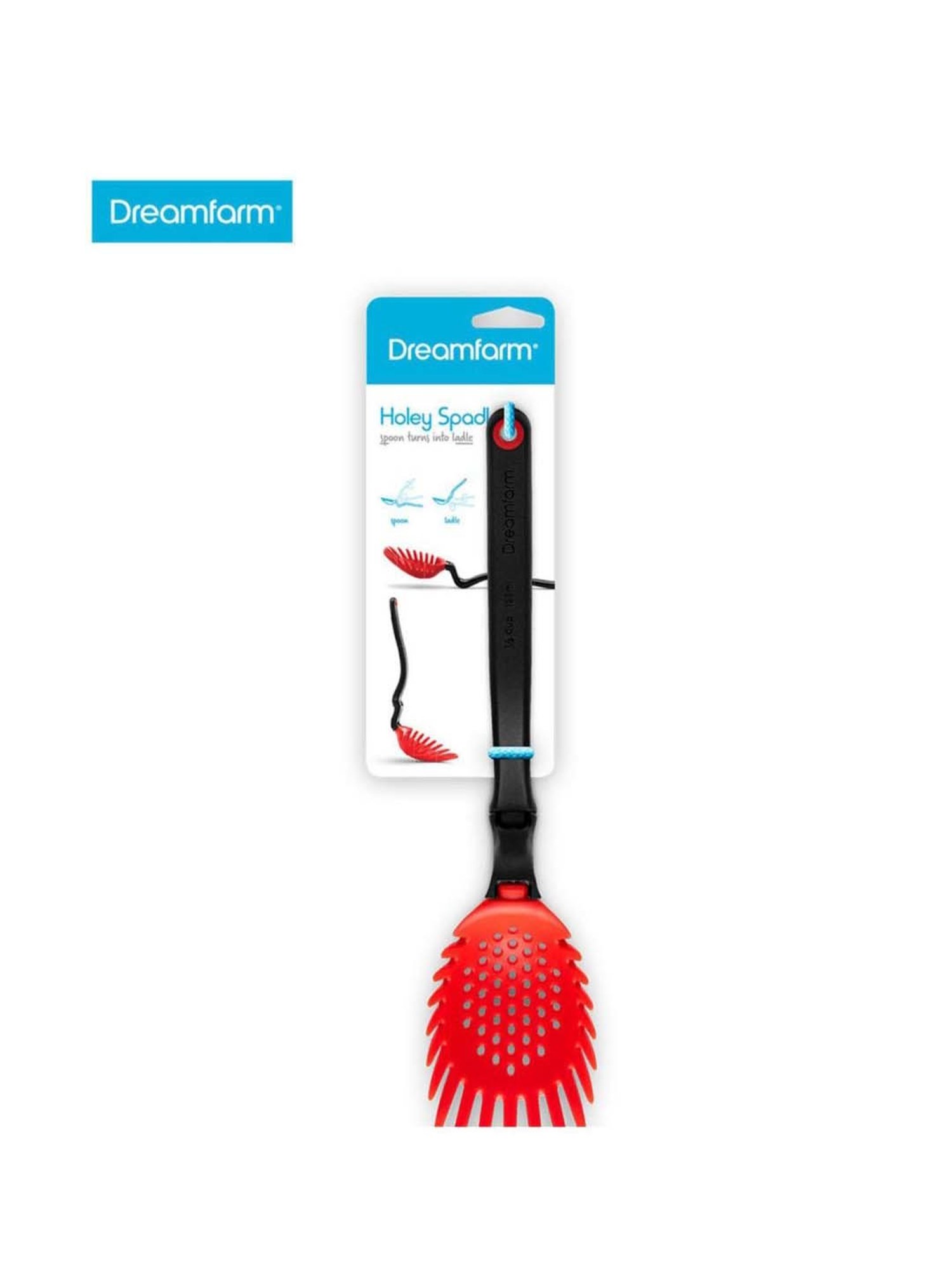 Dreamfarm Red Medium Holey Spadle