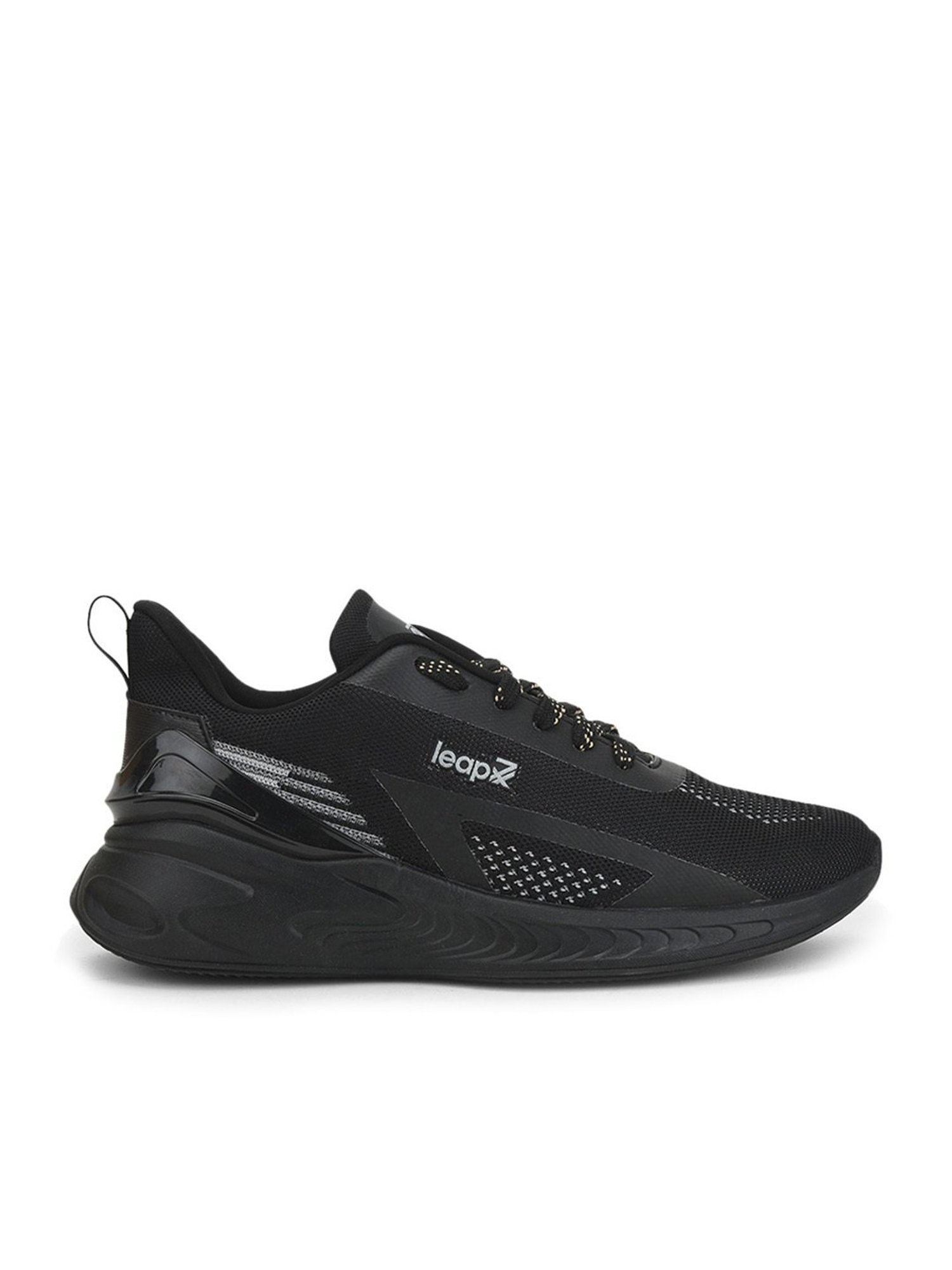 Leap7x by Liberty Men's Black Running Shoes