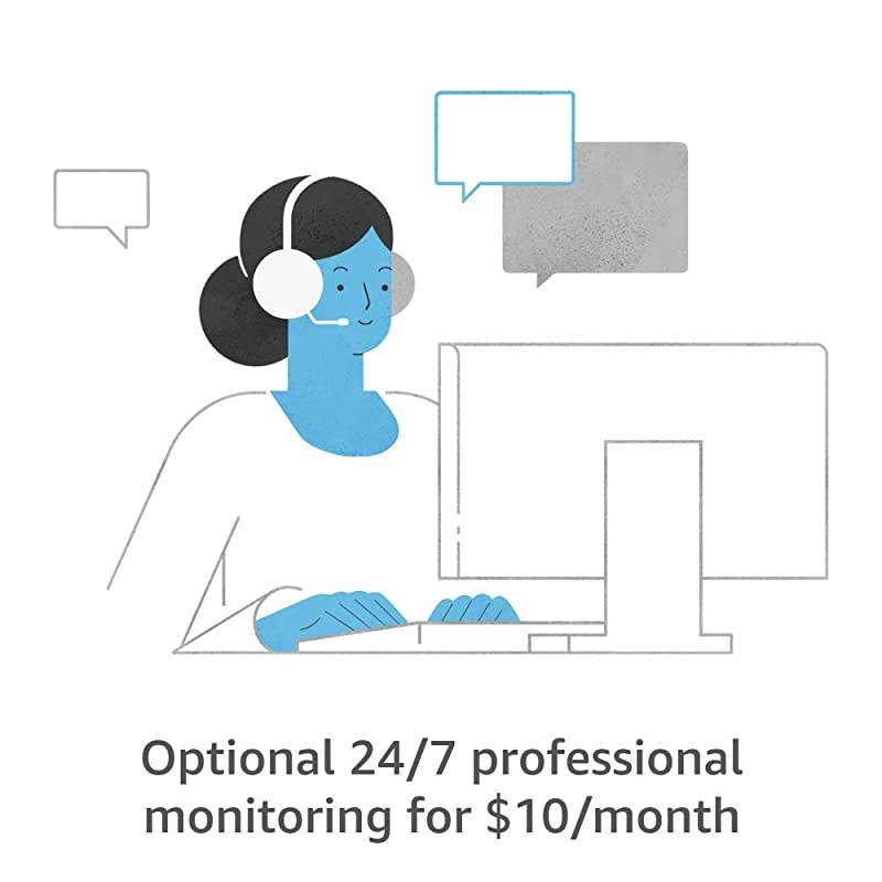 All-new  Alarm 8-piece kit (2nd Gen) with  Indoor Cam and Echo Show 5