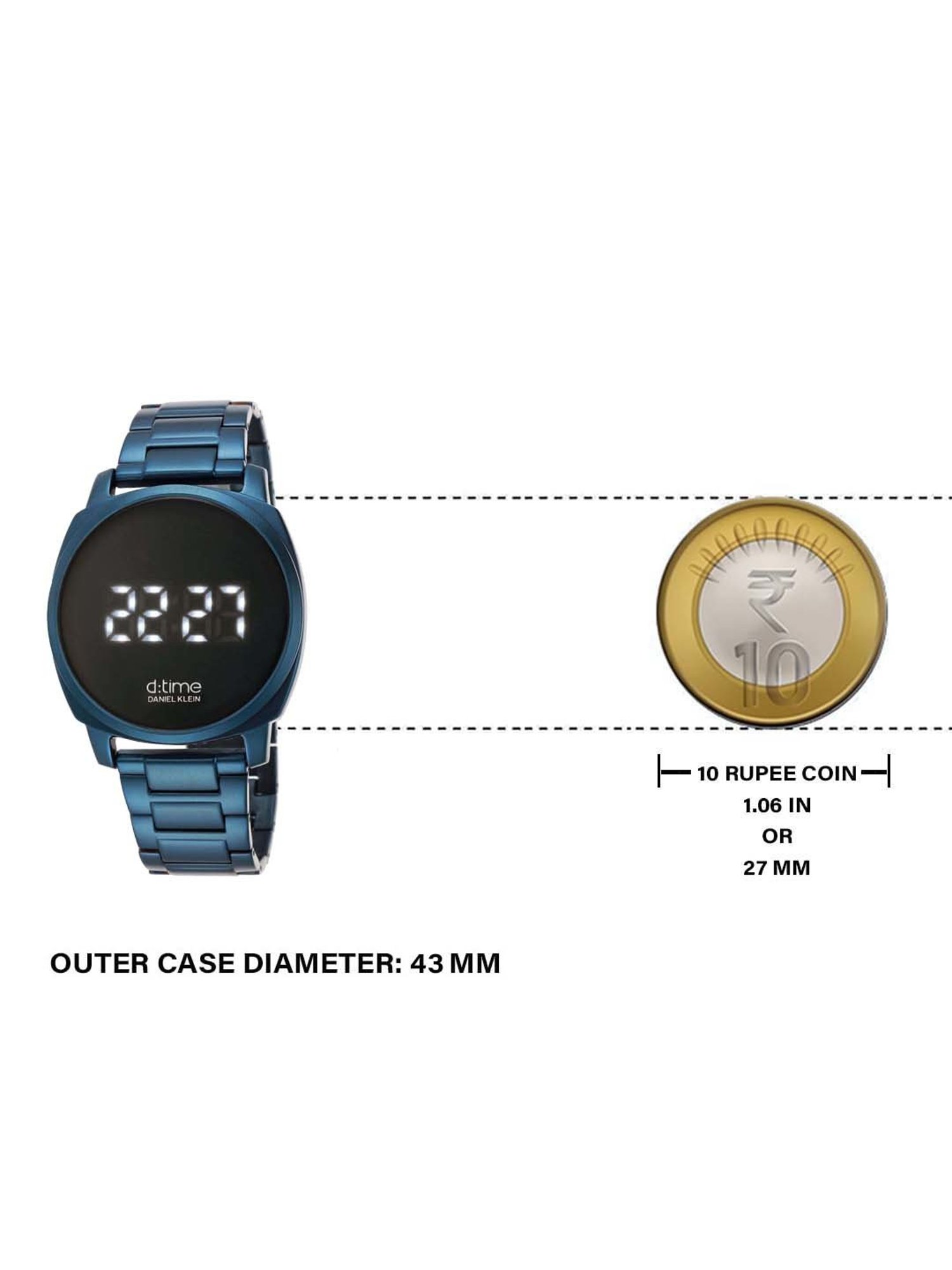 Daniel Klein DK.1.12435-4 D-Time Digital Watch for Men