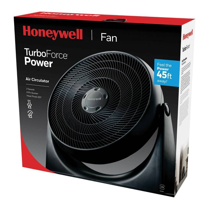 Honeywell Turboforce Floor Fan Black