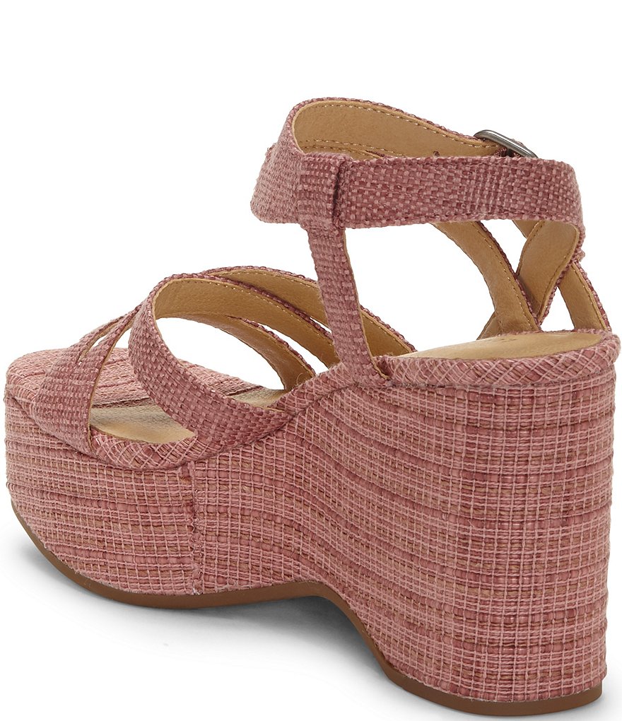 Lucky Brand Carlisha Woven Platform Wedges