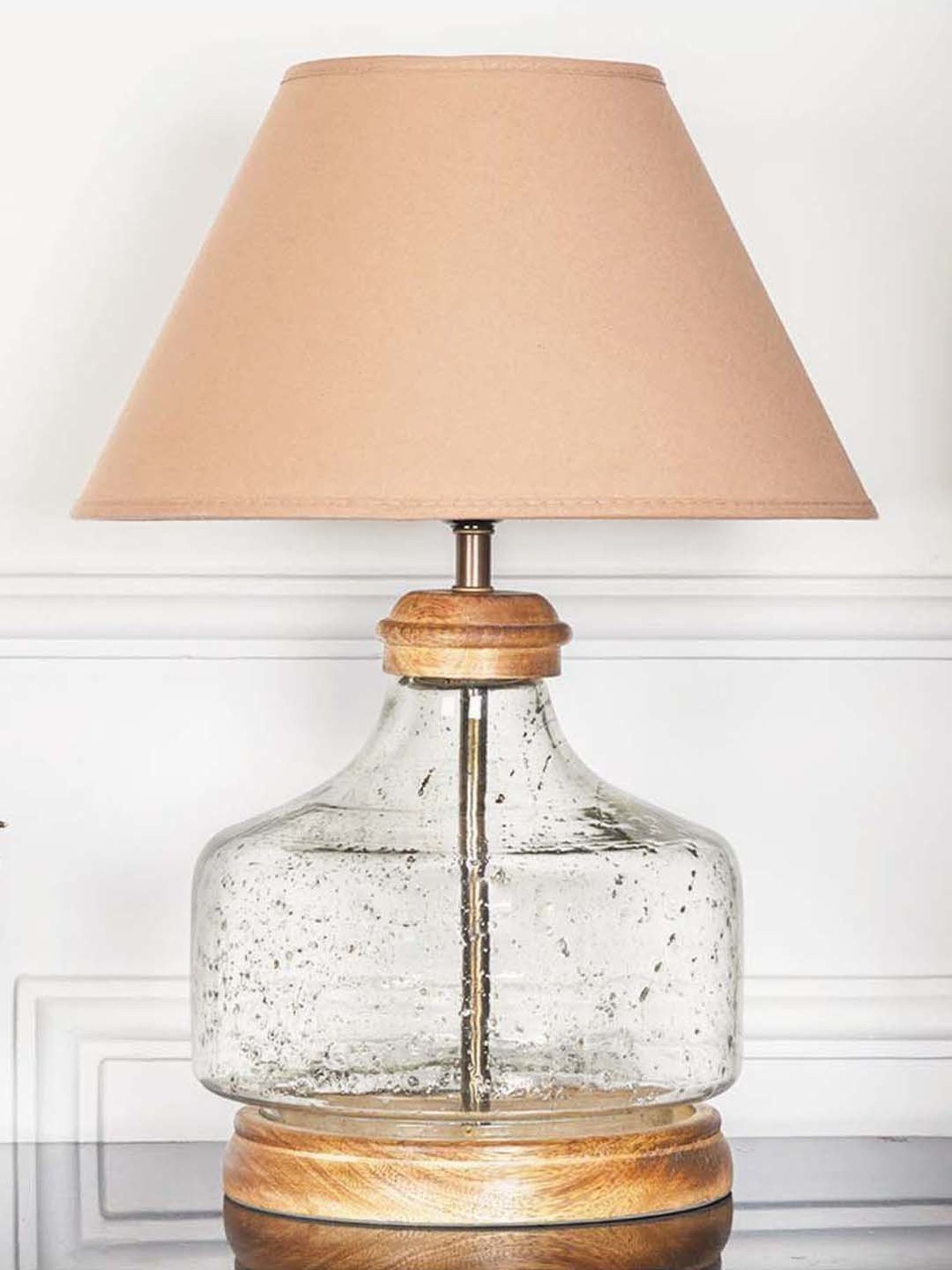 Kapoor E Illuminations Green Study Table Lamp - Set of 1