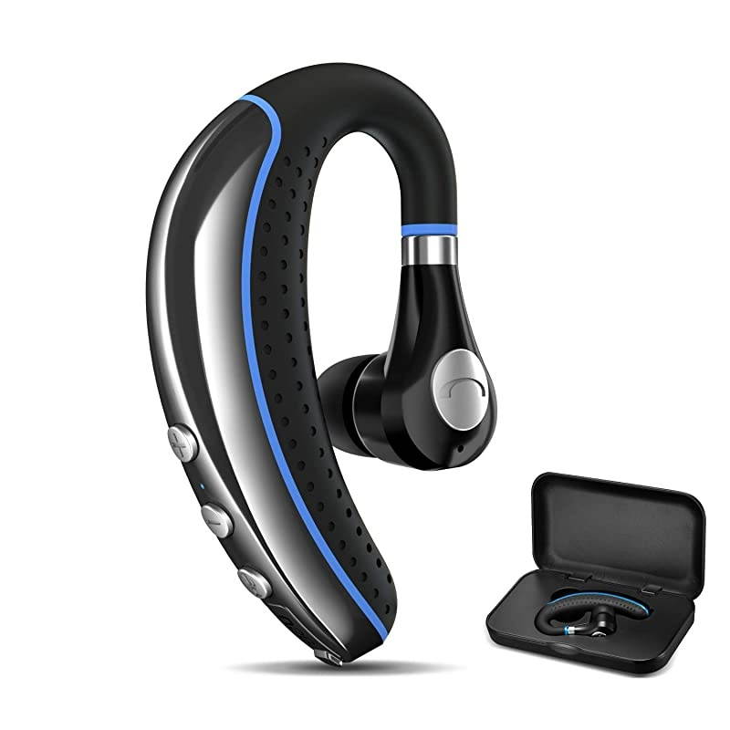 Bluetooth Headset  Wireless Earpiece V50 Ultralight Hands Free Business Earphone with Mic for BusinessOfficeDriving