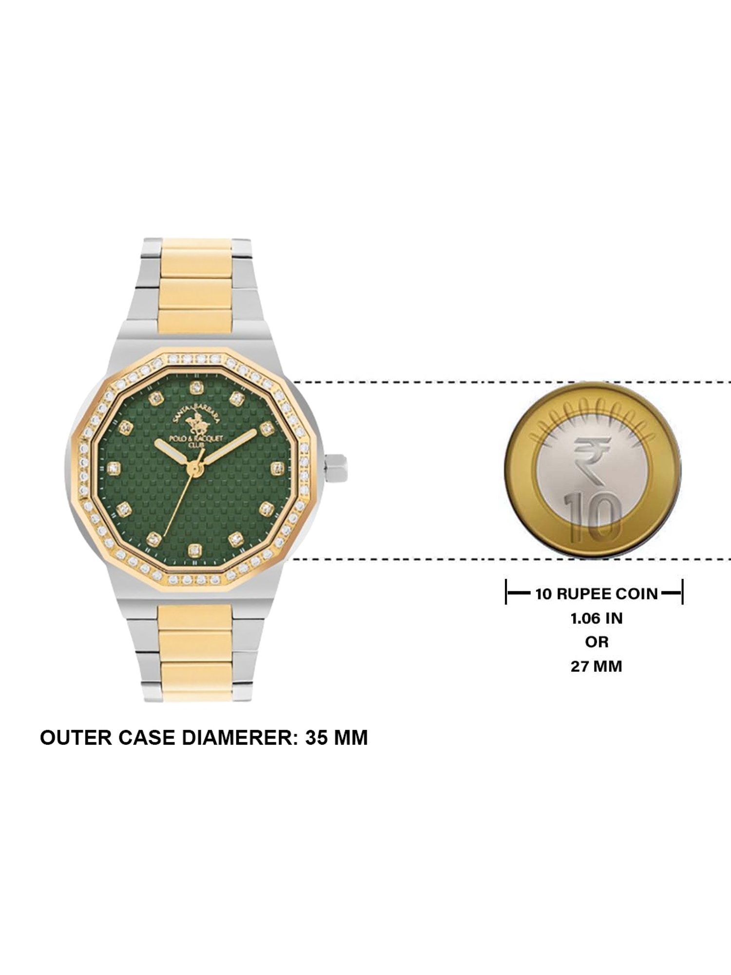 Santa Barbara Polo & Racquet Club SB.1.10552-4 Analog Watch for Women