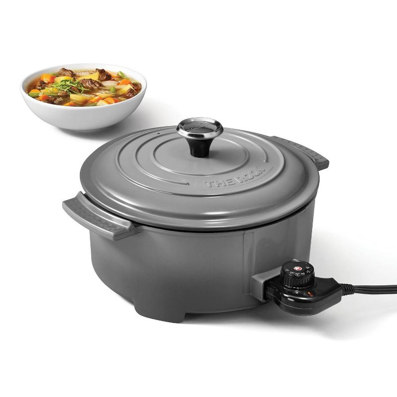 Kamado Joe 5.5 Quart Thick Walled Cast Iron Dutch Oven Outdoor Camping Cookware