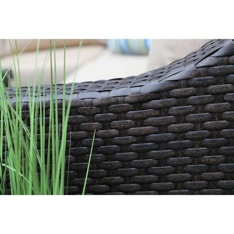 Birch 5pc Sunbrella Sectional Set Tan - Canopy Home and Garden