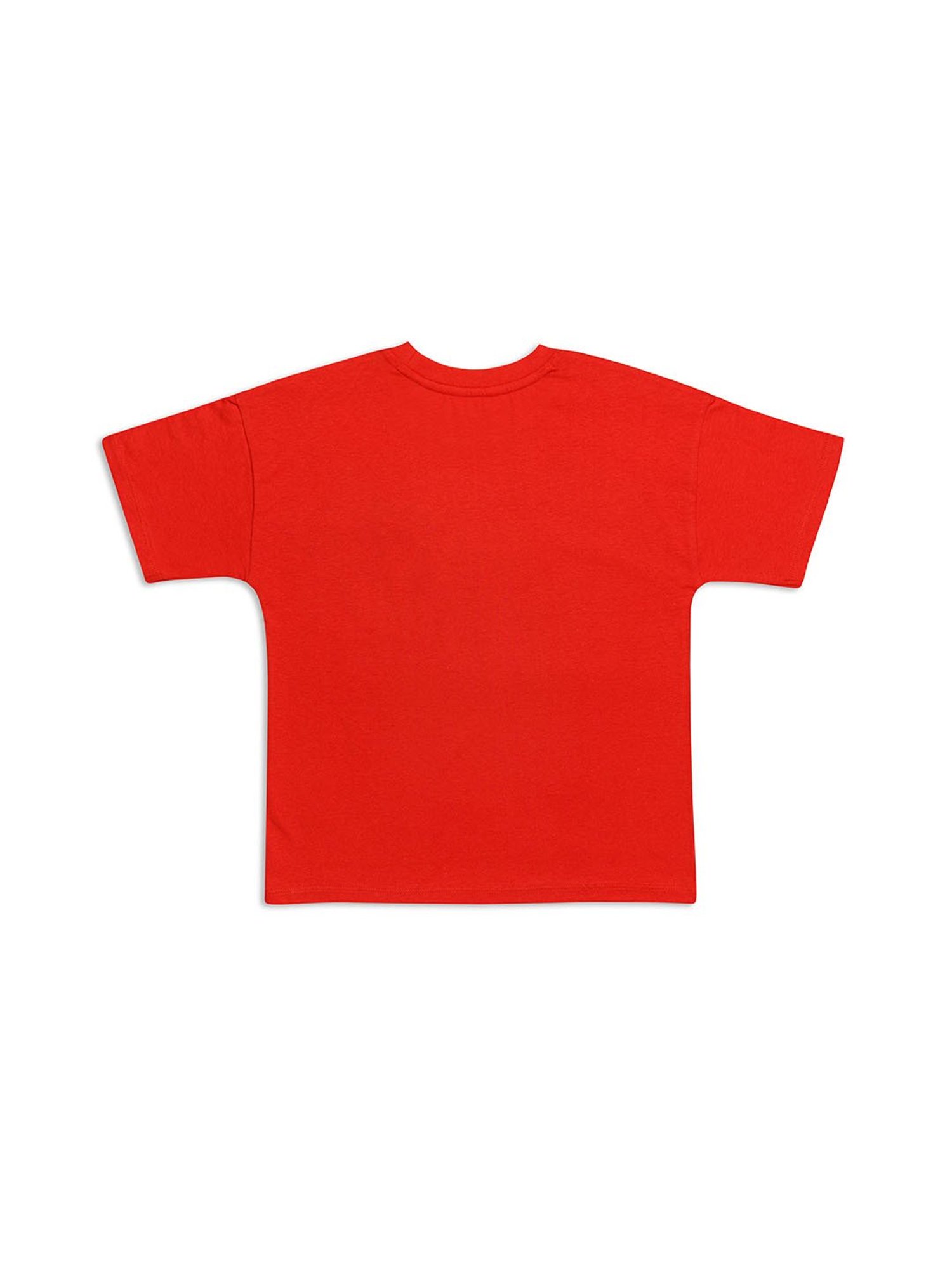 H by Hamleys Kids Red Printed T-Shirt