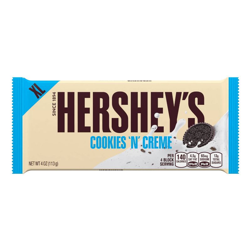 Hershey's Cookies "N' Creme X-Large Bar - 4oz