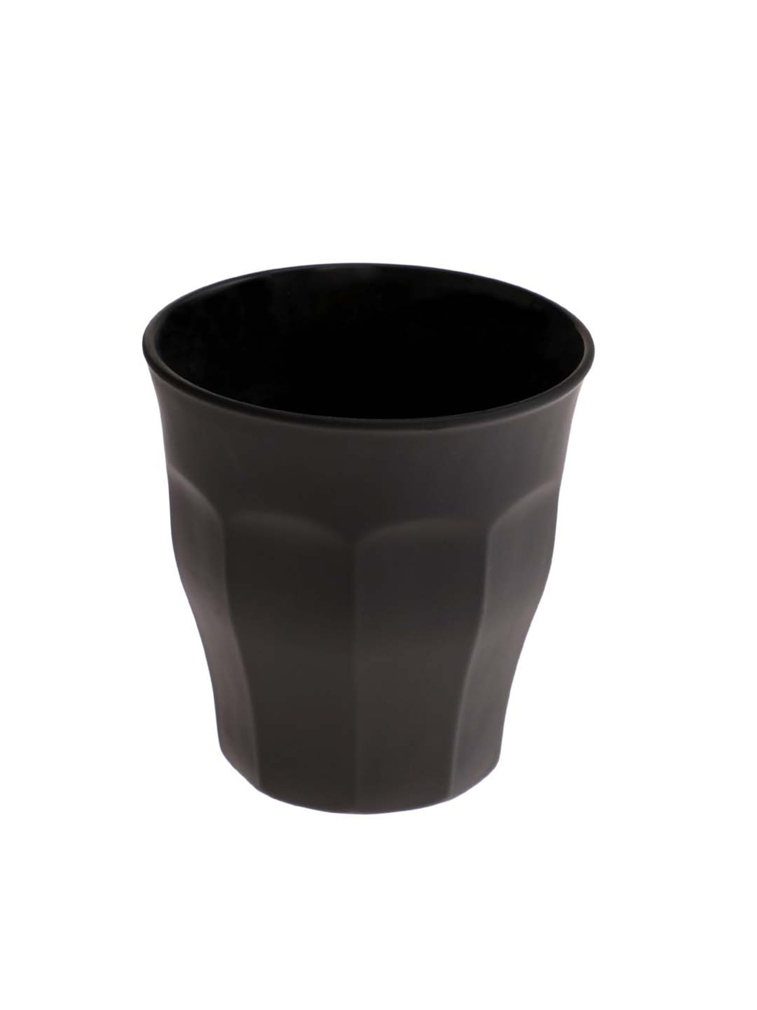 Duralex 'Picardie' Black Glass 24 cm Tumbler (0.25 L) - Set of 6