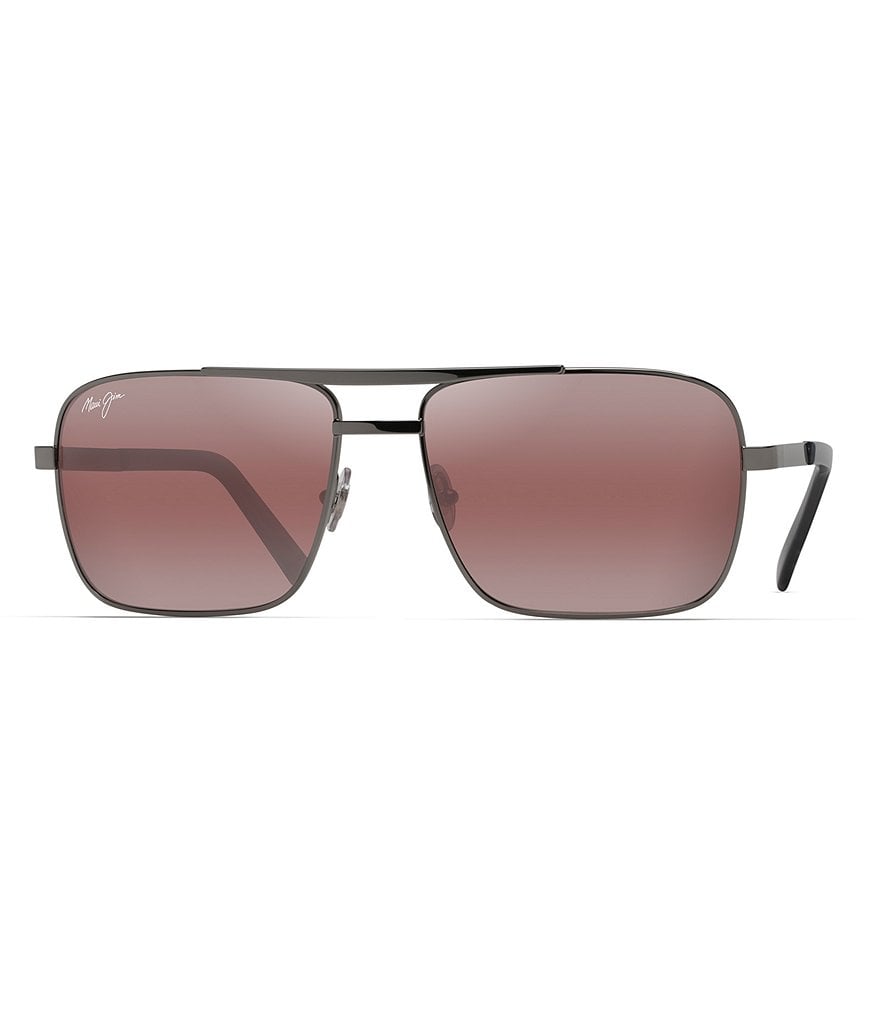 Maui Jim Compass PolarizedPlus2&reg; Aviator 59.5mm Sunglasses