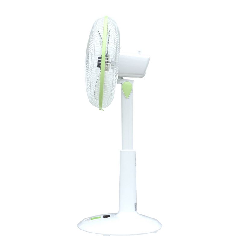 Sunpentown 14" DC Motor Energy Saving Stand Fan White