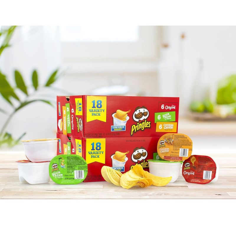 Pringles Chips Snack Size Variety Pack 36 ct