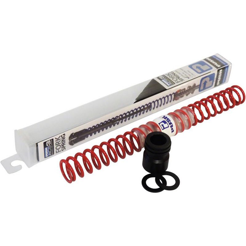 PUSH Industries ACS3 Spring Assembly - for 140-170mm Travel 2014-Current Fox 36, 30 lb/in Spring Weight, Red