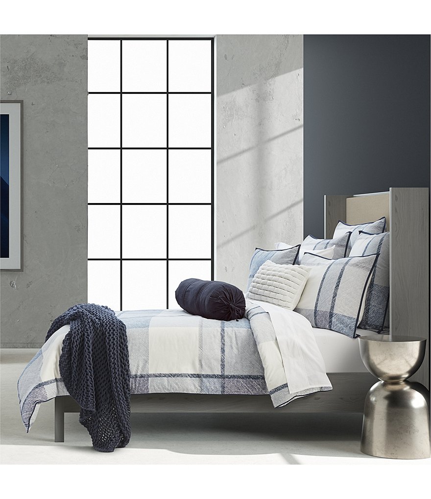 Oscar/Oliver Liam Plaid Twill Duvet Cover