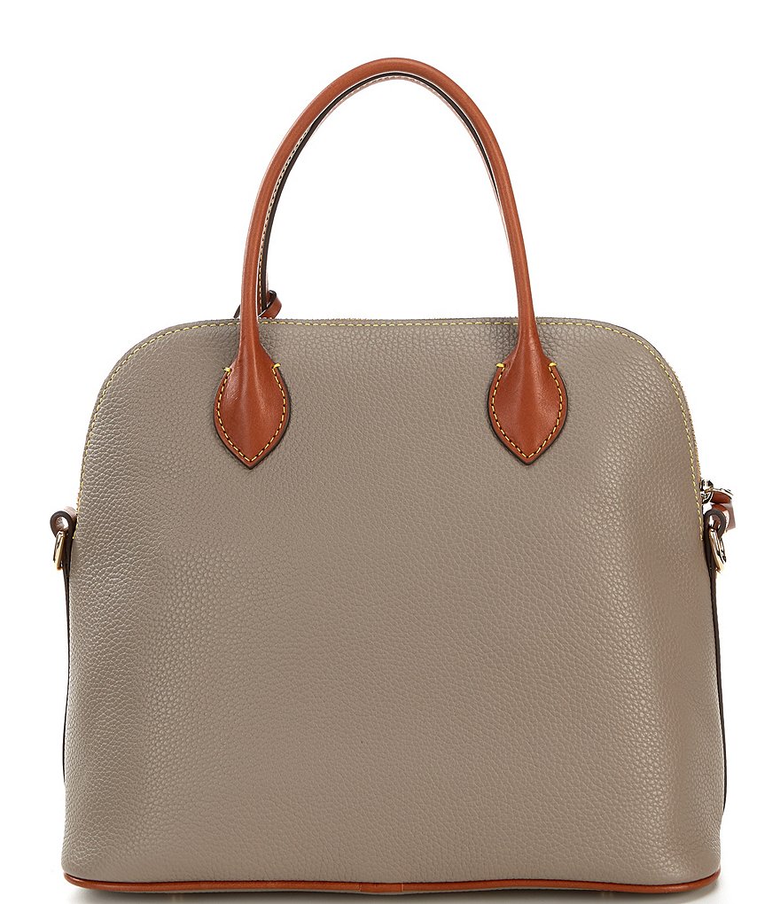 Dooney & Bourke Pebble Collection Large Domed Satchel Bag