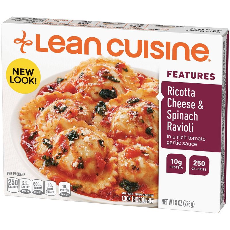 Lean Cuisine Marketplace Frozen Ricotta Cheese and Spinach Ravioli - 8oz