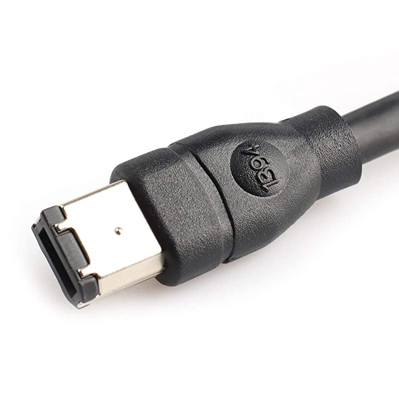 FireWire 800 to 400 9 to 6 pin Cable 9pin 6pin 6FT IEEE 1394 Firewire 800 9pin6pin Cable 6 Feet9 pin to 6 pin