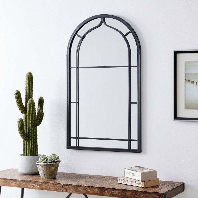 Ariana Farmhouse Arch Metal Mirror - FirsTime