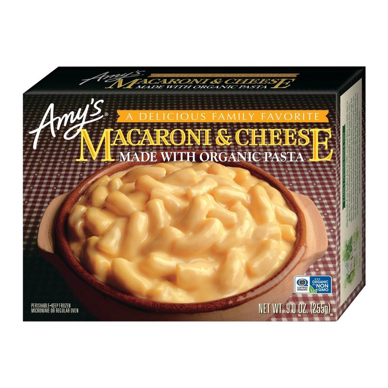 Amy's Organic Frozen Macaroni & Cheese - 9oz